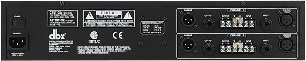 open zoom image for dbx 1215 Dual 15-Band Graphic Equalizer, New, Rear