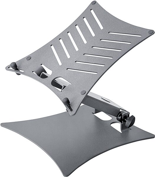 open zoom image for K&M Laptop Stand, Gray, 12195, Main