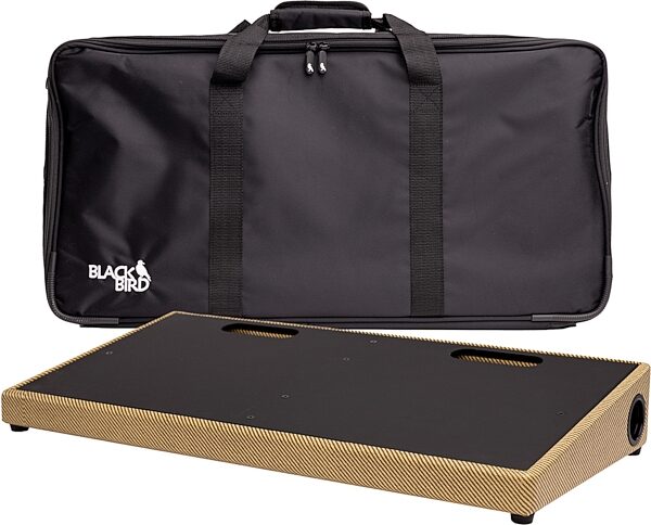 open zoom image for Blackbird 1224SC Pedalboard (with Gig Bag), Tweed, Action Position Back