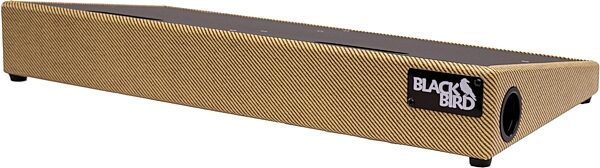 open zoom image for Blackbird 1224HC Tolex Pedalboard (with Case), Tweed, Action Position Back