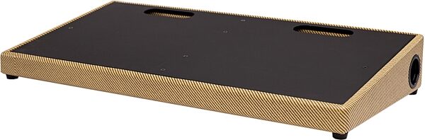 open zoom image for Blackbird 1224HC Tolex Pedalboard (with Case), Tweed, Action Position Back