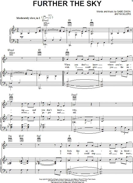 open zoom image for Further The Sky - Piano/Vocal/Guitar, New, Main