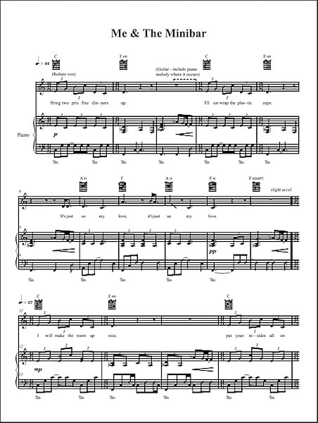 open zoom image for Me & The Minibar - Piano/Vocal/Guitar, New, Main