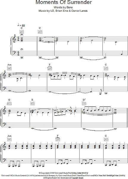 open zoom image for Moment Of Surrender - Piano/Vocal/Guitar, New, Main