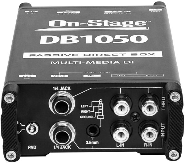 open zoom image for On-Stage DB1050 Passive Multimedia Direct Box, New, Main