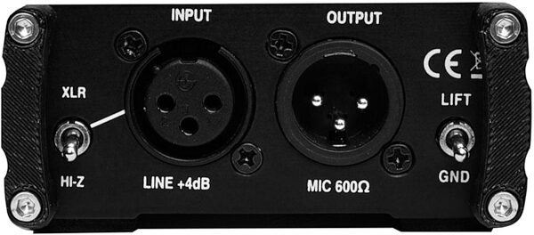 open zoom image for On-Stage DB1050 Passive Multimedia Direct Box, New, Rear