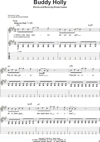 open zoom image for Buddy Holly - Guitar Tab Play-Along, New, Main
