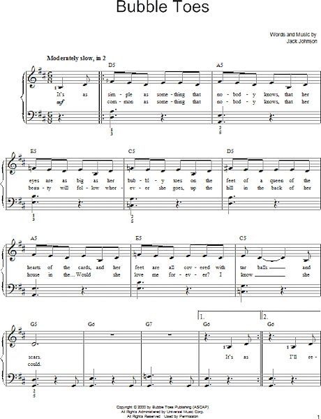 open zoom image for Bubble Toes - Easy Piano, New, Main