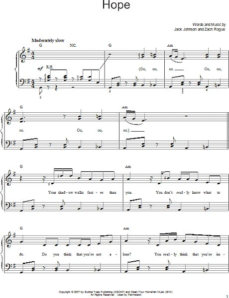 open zoom image for Hope - Easy Piano, New, Main