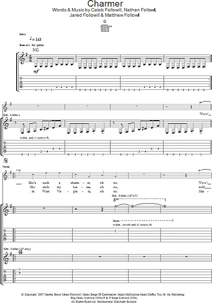 open zoom image for Charmer - Guitar TAB, New, Main