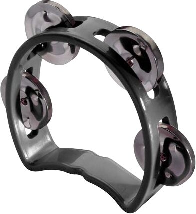 open zoom image for Stagg Mini Tambourine, Black