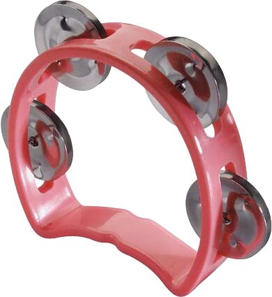 open zoom image for Stagg Mini Tambourine, Red
