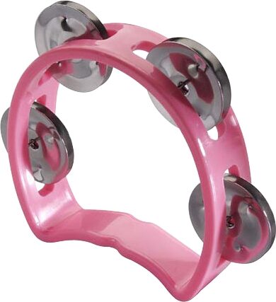 open zoom image for Stagg Mini Tambourine, Pink