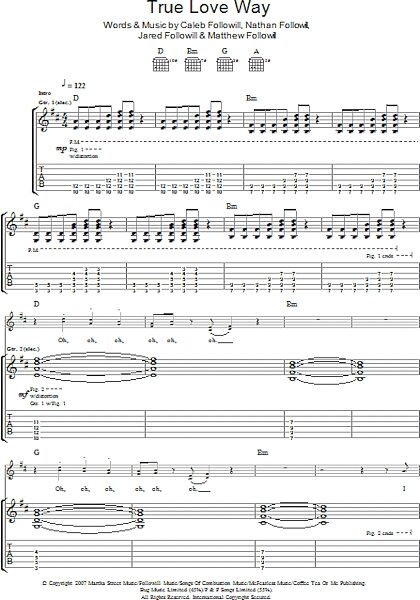 open zoom image for True Love Way - Guitar TAB, New, Main