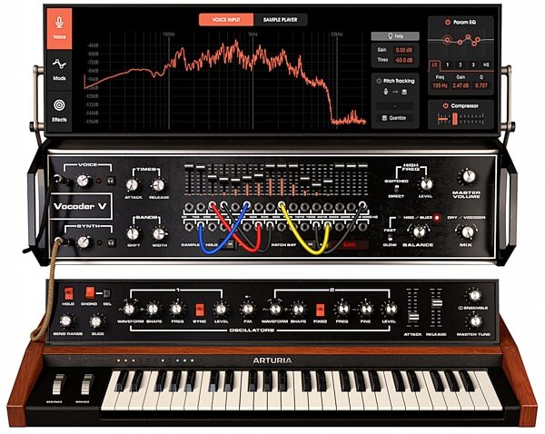 open zoom image for Arturia Vocoder V Software Instrument, Digital Download, Action Position Back