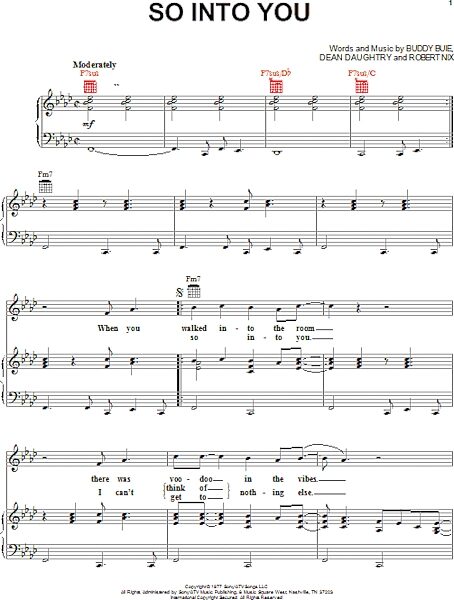 open zoom image for So Into You - Piano/Vocal/Guitar, New, Main