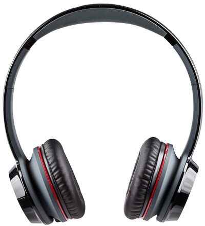 open zoom image for Monster NCredible NTune Headphones, Black and Red Front