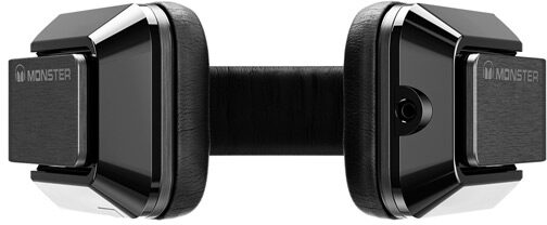open zoom image for Monster Inspiration Headphones, Titanium - Bottom