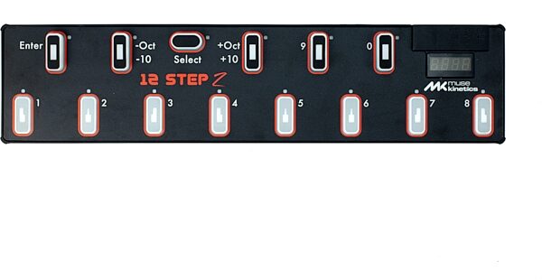 open zoom image for Muse Kinetics 12 Step2 MIDI Controller Pedal, New, Action Position Back