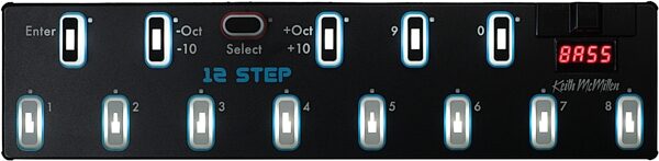 open zoom image for Keith McMillen Instruments 12 Step Keyboard Foot Controller, Action Position Back