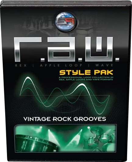 open zoom image for Sonic Reality RAW Style Pak: Vintage Rock Grooves Loop Collection, Main