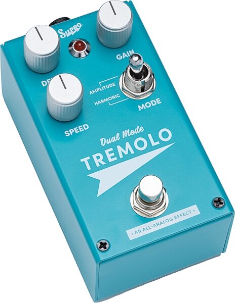 open zoom image for Supro Tremolo Pedal, New, Action Position Back