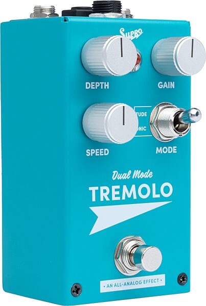 open zoom image for Supro Tremolo Pedal, New, Action Position Back
