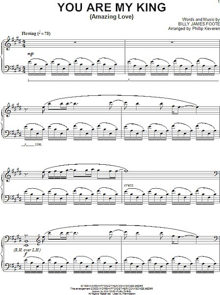 open zoom image for You Are My King (Amazing Love) - Piano Solo, New, Main