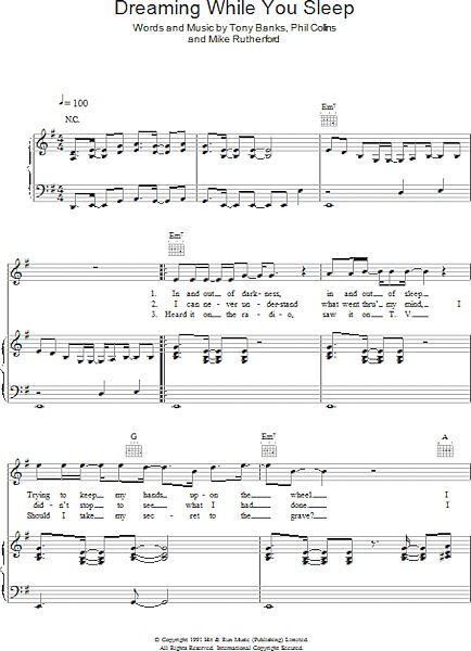 open zoom image for Dreaming While You Sleep - Piano/Vocal/Guitar, New, Main