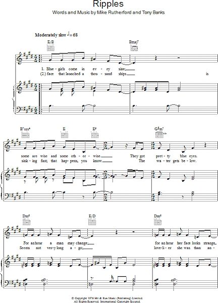 open zoom image for Ripples - Piano/Vocal/Guitar, New, Main