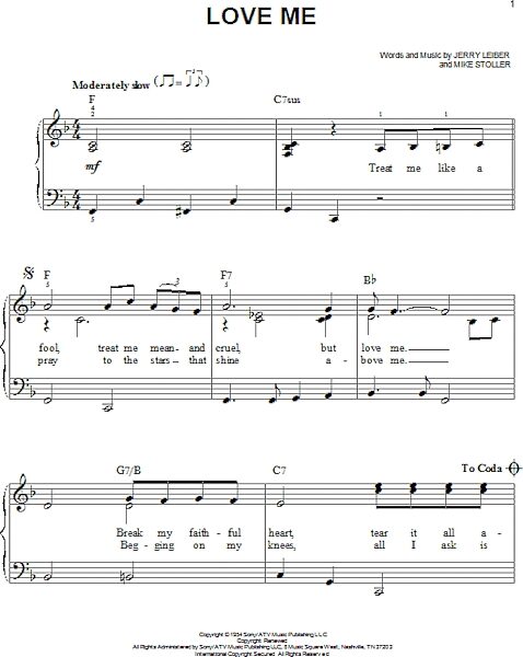 open zoom image for Love Me - Easy Piano, New, Main