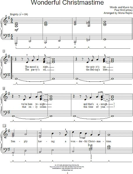 open zoom image for Wonderful Christmastime - Elementary Piano, New, Main