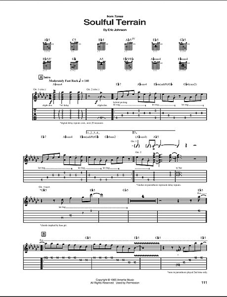 open zoom image for Soulful Terrain - Guitar TAB, New, Main