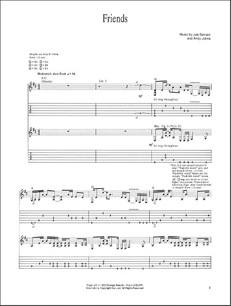 open zoom image for Friends - Guitar TAB, New, Main