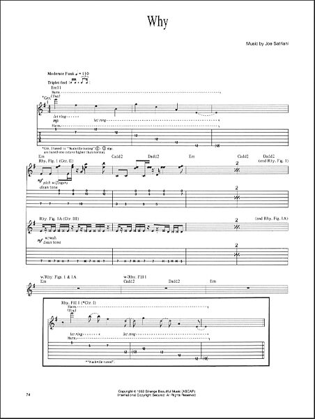 open zoom image for Why - Guitar TAB, New, Main