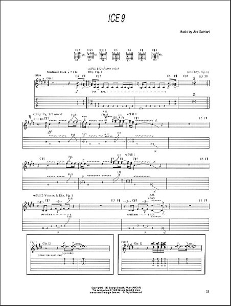 open zoom image for Ice 9 - Guitar TAB, New, Main