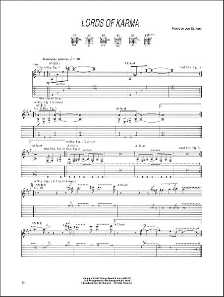 open zoom image for Lords Of Karma - Guitar TAB, New, Main