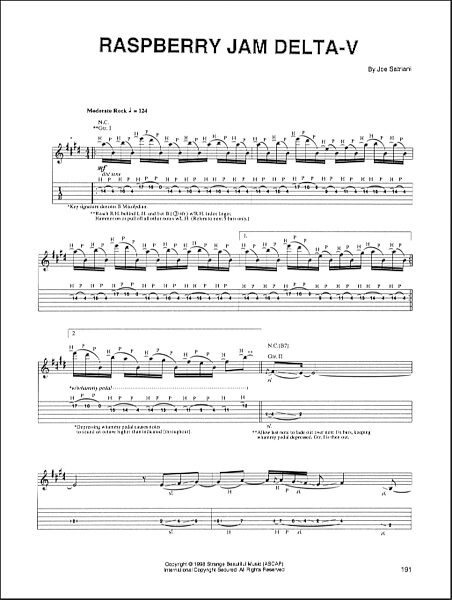 open zoom image for Raspberry Jam Delta-V - Guitar TAB, New, Main