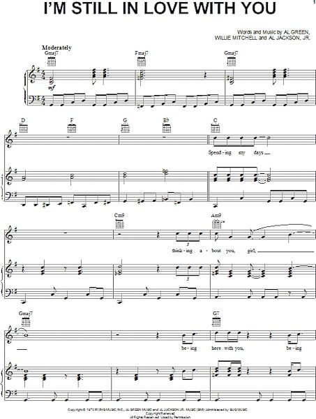open zoom image for I'm Still In Love With You - Piano/Vocal/Guitar, New, Main