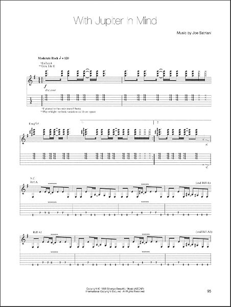 open zoom image for With Jupiter In Mind - Guitar TAB, New, Main