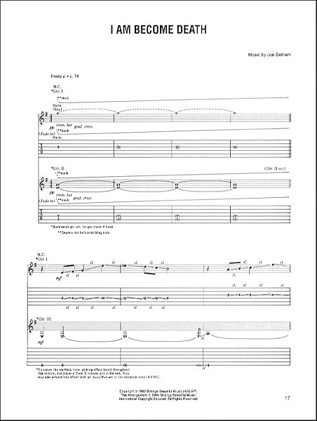 open zoom image for I Am Become Death - Guitar TAB, New, Main