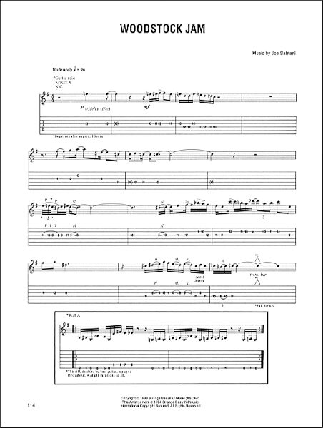 open zoom image for Woodstock Jam - Guitar TAB, New, Main