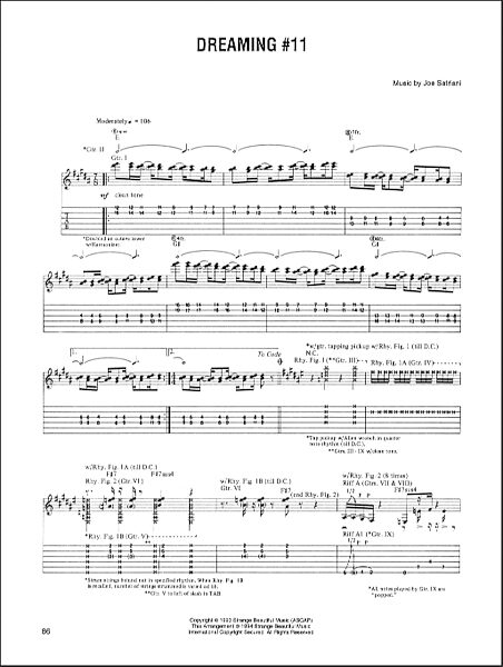 open zoom image for Dreaming #11 - Guitar TAB, New, Main