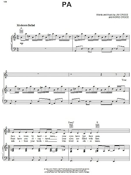 open zoom image for Pa - Piano/Vocal/Guitar, New, Main