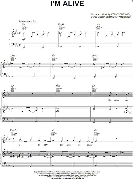 open zoom image for I'm Alive - Piano/Vocal/Guitar, New, Main