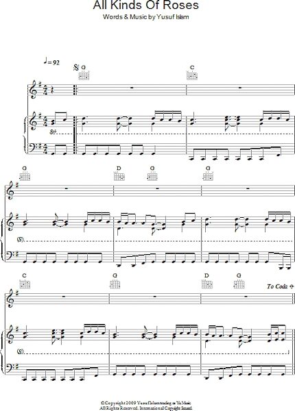 open zoom image for All Kinds Of Roses - Piano/Vocal/Guitar, New, Main