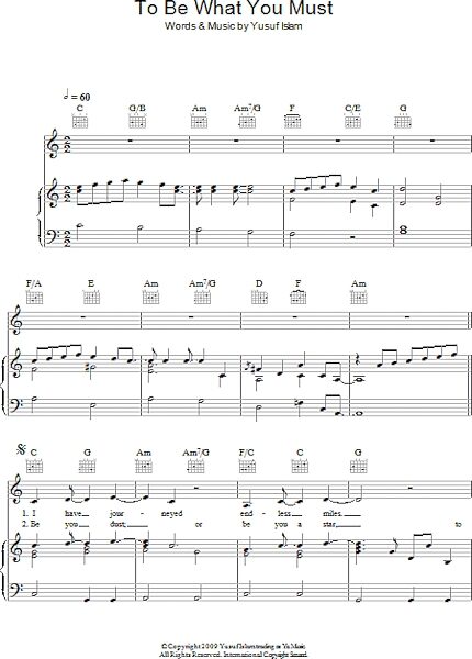 open zoom image for To Be What You Must - Piano/Vocal/Guitar, New, Main
