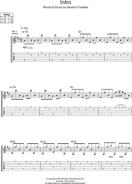 open zoom image for Intro - Guitar TAB, New, Main