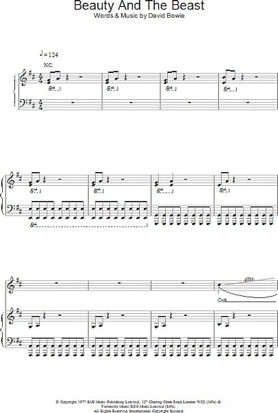 open zoom image for Beauty And The Beast - Piano/Vocal/Guitar, New, Main