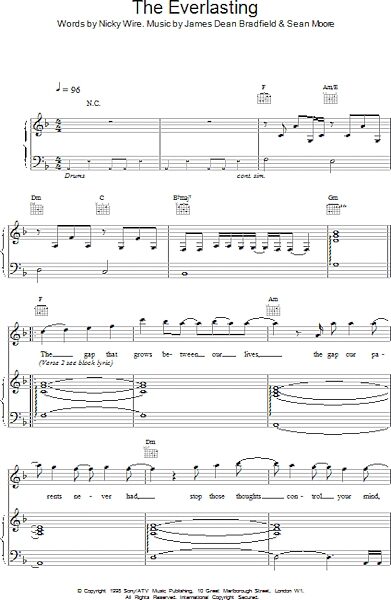 open zoom image for Everlasting - Piano/Vocal/Guitar, New, Main
